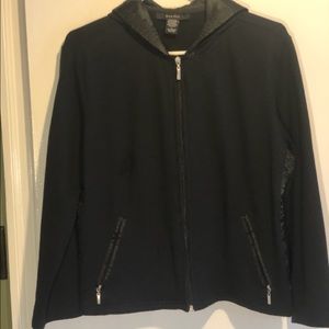 Cute hoodie with ruching trim 🎈2 for $15 🎈